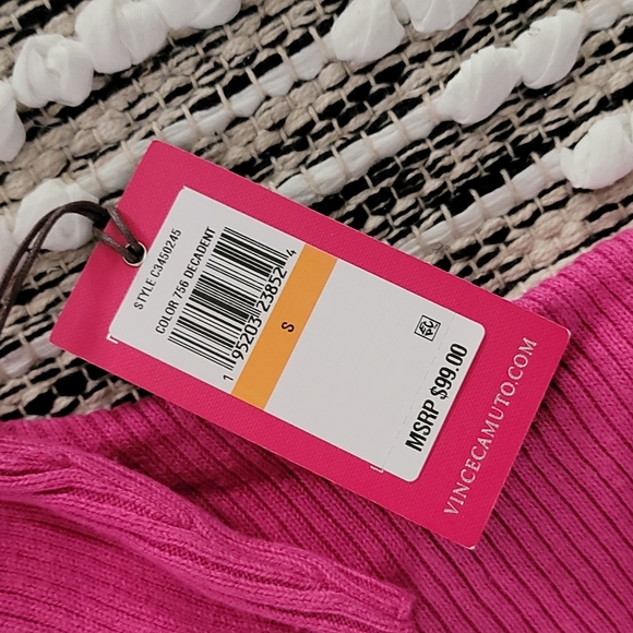 Vince Camuto Ribbed Knit Sweater - Picture 5 of 6